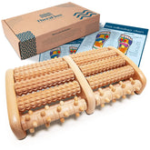 Wooden Foot Roller For Plantar Fasciitis Relief, Heel, Arch, Muscle Aches, Foot Pain, Stress Relief